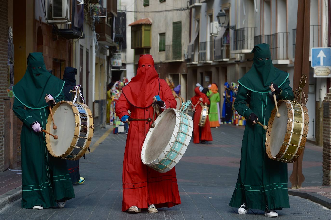 Los tambores toman las calles de Moratalla en Jueves Santo