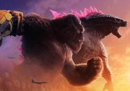 Cartel y tráiler de 'Godzilla y Kong: El nuevo imperio'.