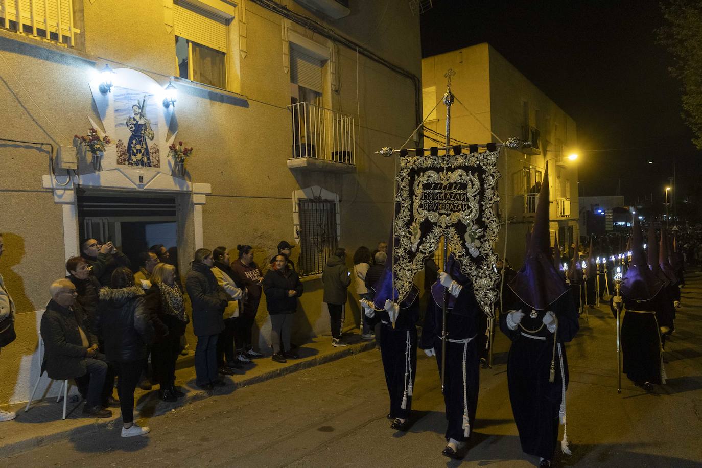 Procesión del Encuentro de Viernes Santo de Cartagena, en imágenes