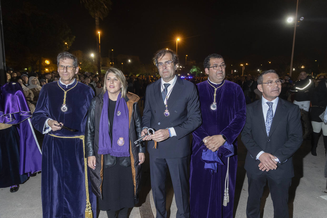 Procesión del Encuentro de Viernes Santo de Cartagena, en imágenes