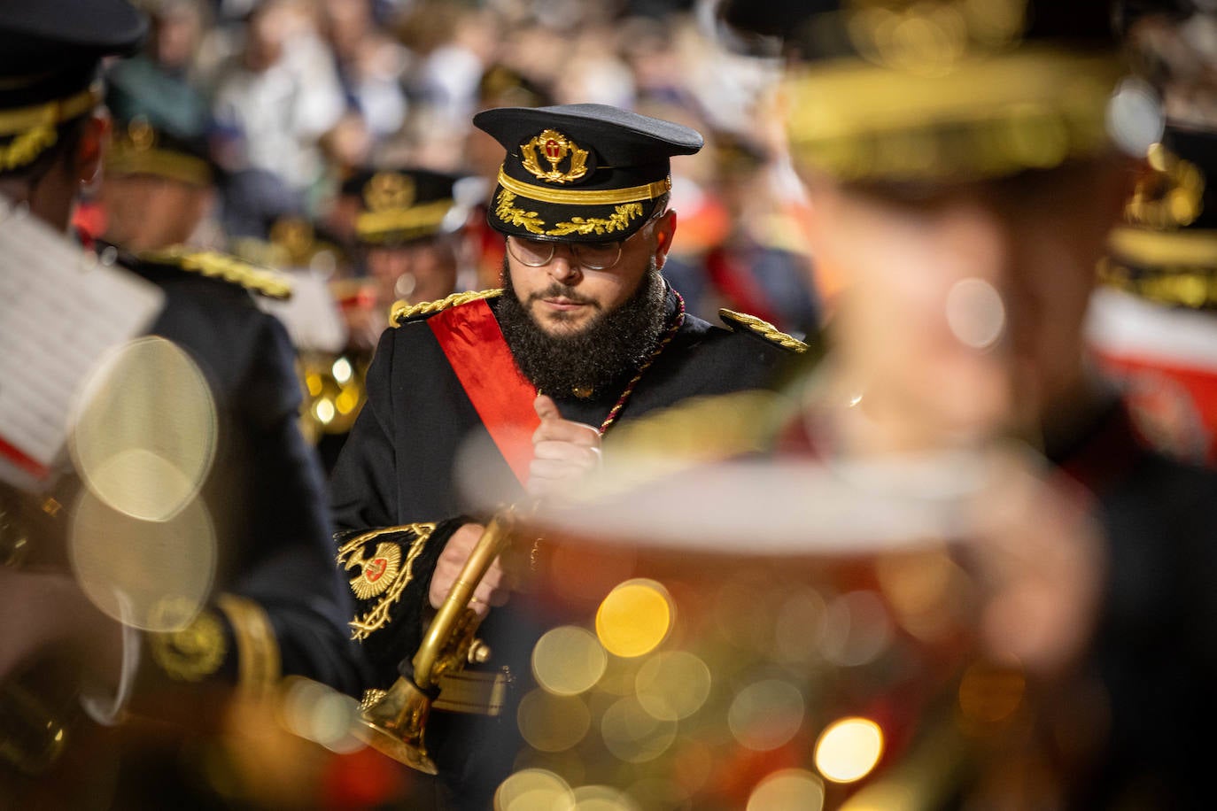 La procesión del Viernes Santo de Lorca, en imágenes
