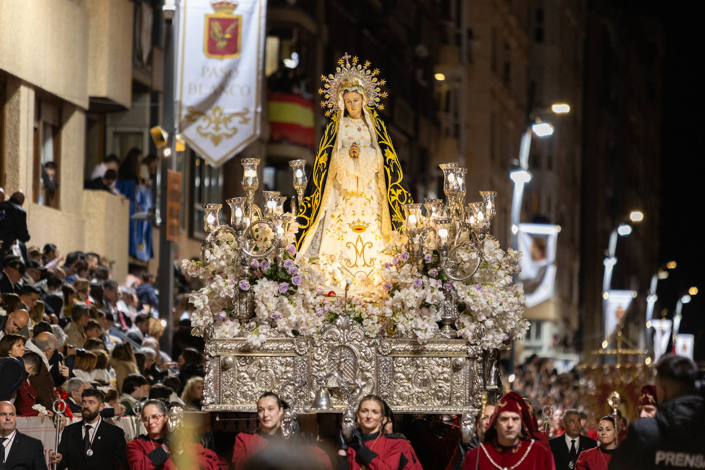 La procesión del Viernes Santo de Lorca, en imágenes