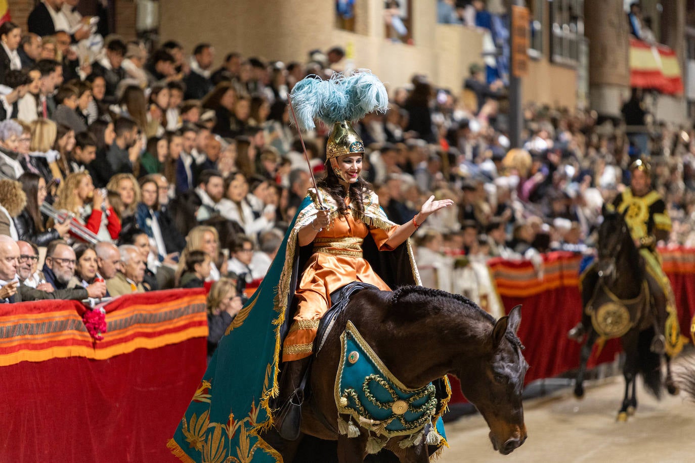 La procesión del Viernes Santo de Lorca, en imágenes