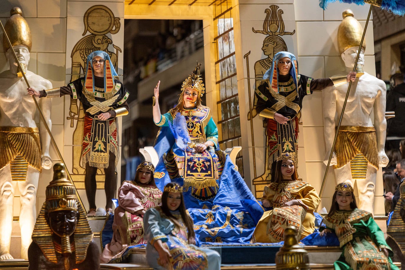 La procesión del Viernes Santo de Lorca, en imágenes