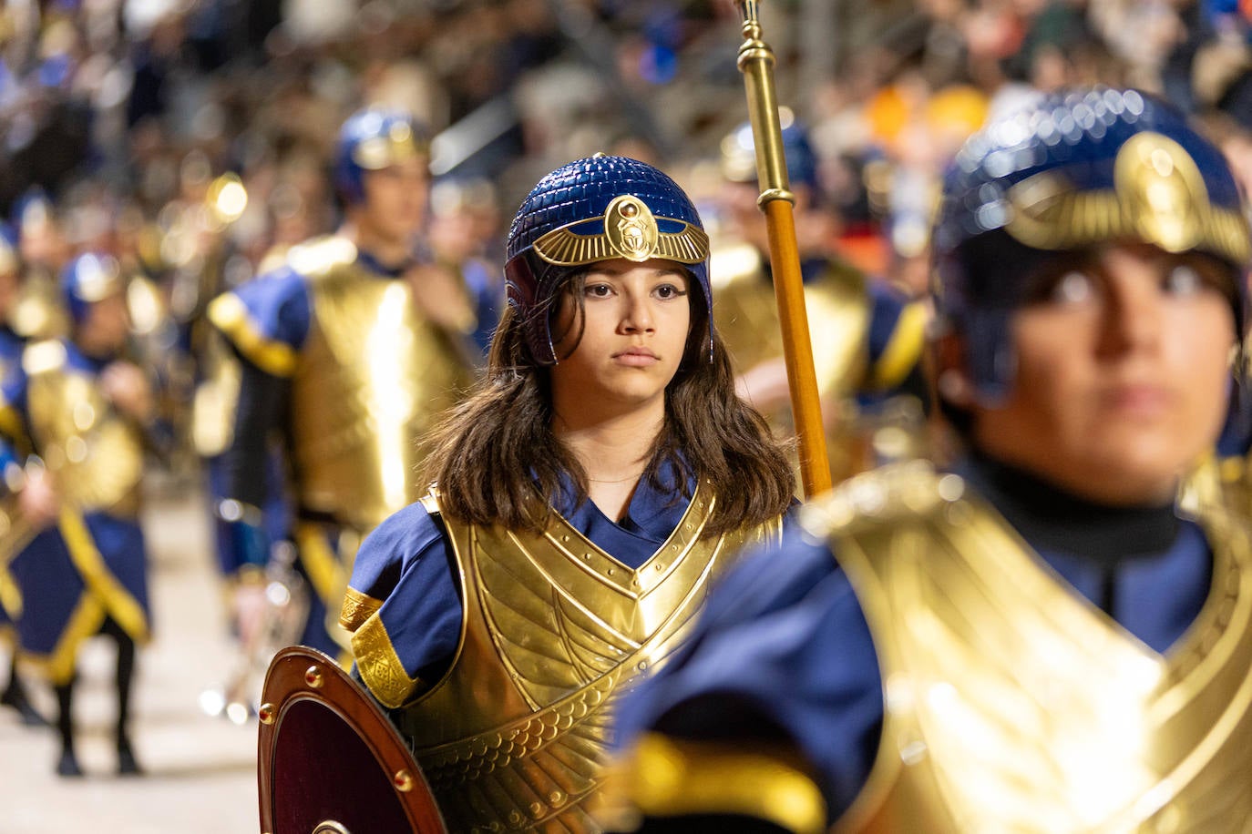 La procesión del Viernes Santo de Lorca, en imágenes
