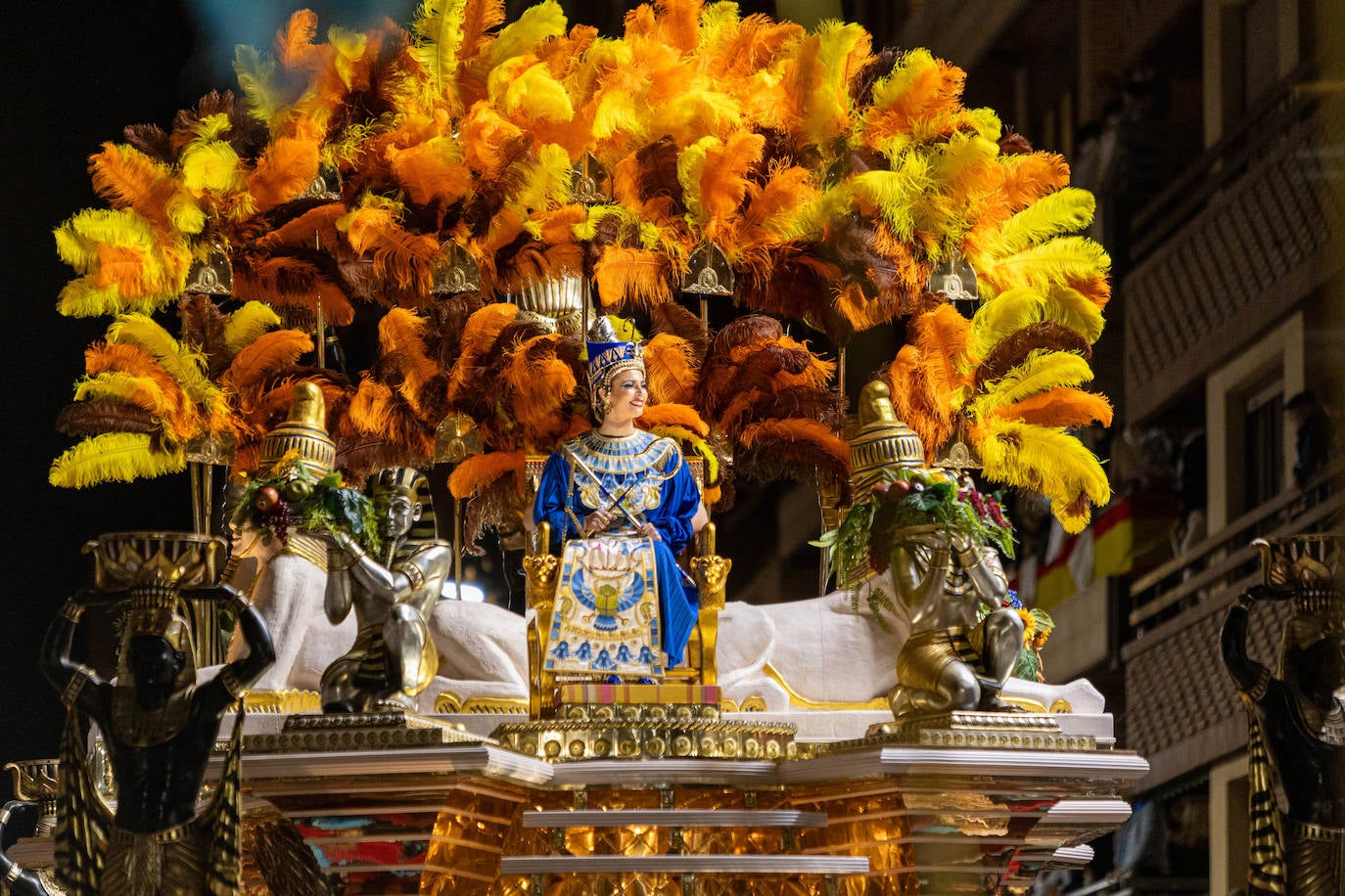 La procesión del Viernes Santo de Lorca, en imágenes