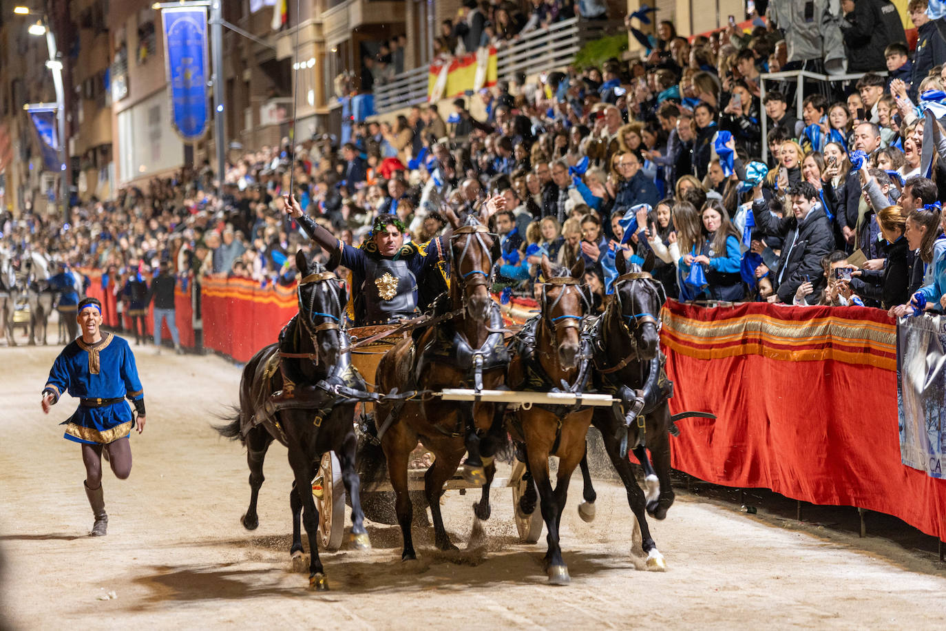 La procesión del Viernes Santo de Lorca, en imágenes