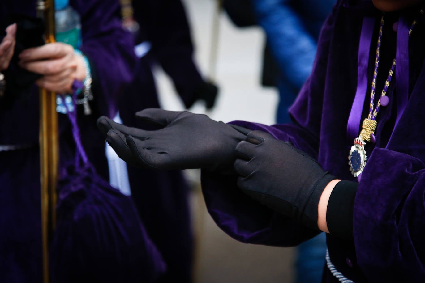 Procesiones de la Vera Cruz y las Santas Mujeres en Cartagena, en imágenes