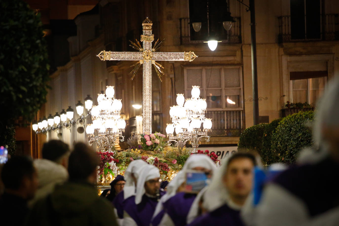 Procesiones de la Vera Cruz y las Santas Mujeres en Cartagena, en imágenes