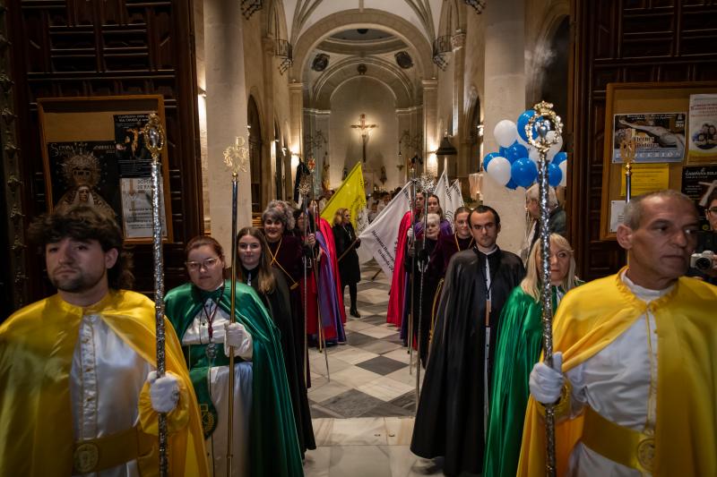 Las imágenes de la procesión de la Resurrección en Orihuela