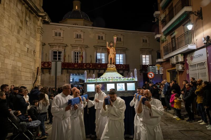 Las imágenes de la procesión de la Resurrección en Orihuela