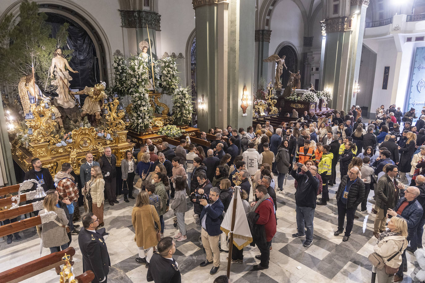 Suspenden la procesión de Domingo de Resurrección en Cartagena por amenaza de lluvias