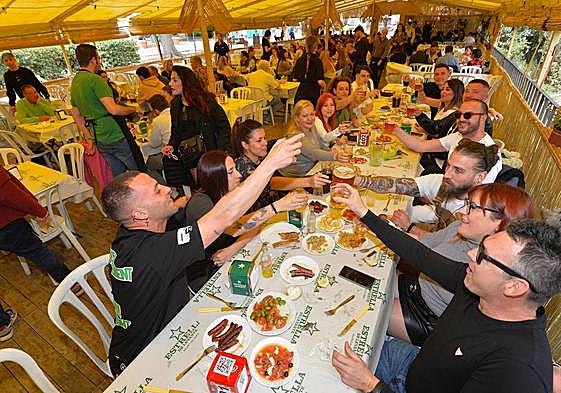 La inauguración de las barracas de Murcia, en imágenes