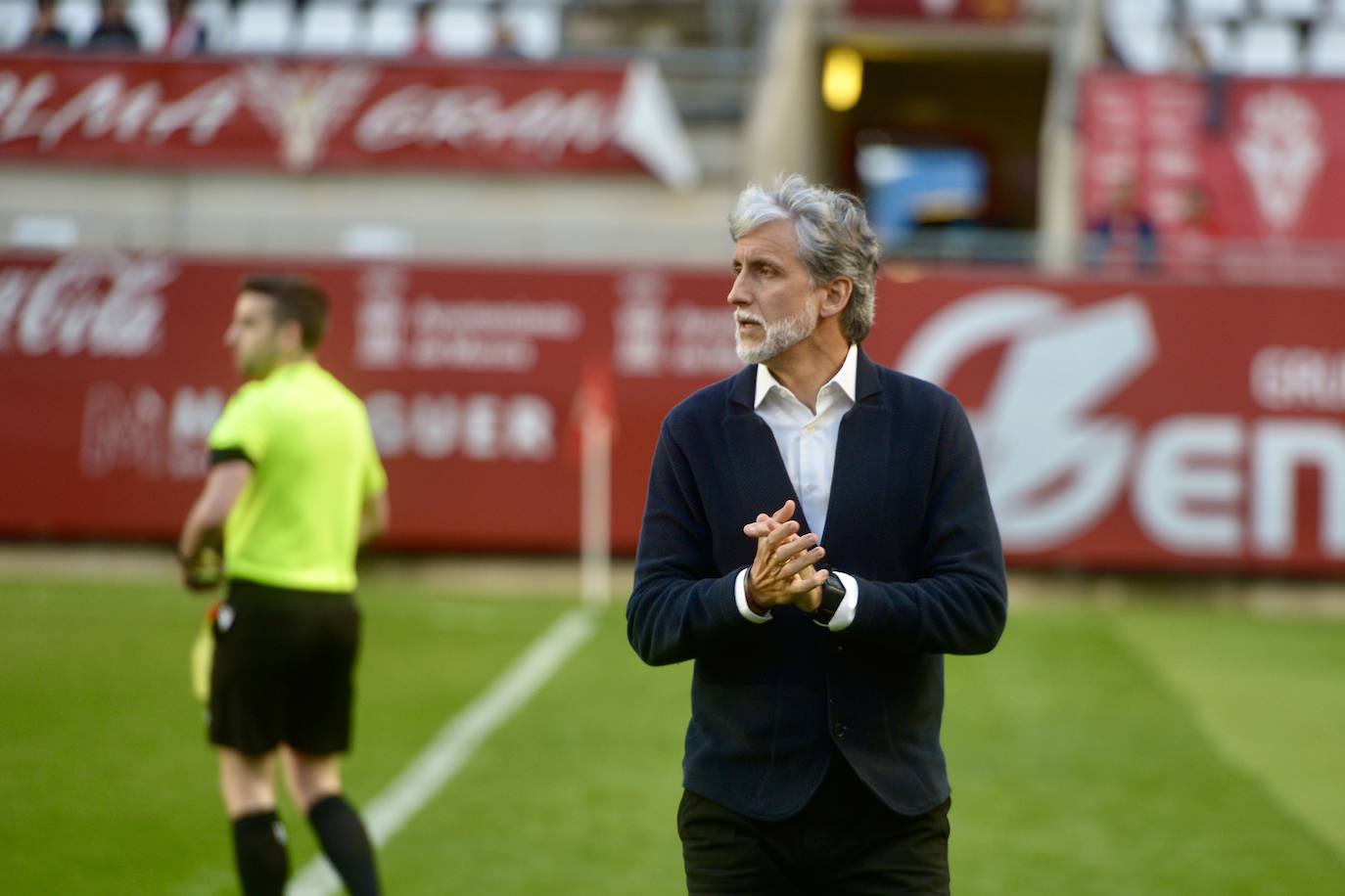 La victoria del Real Murcia frente al Recreativo Granada, en imágenes