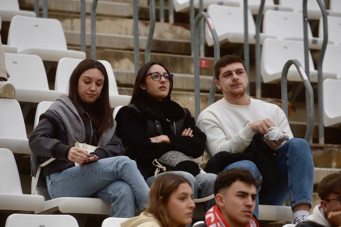 La victoria del Real Murcia frente al Recreativo Granada, en imágenes