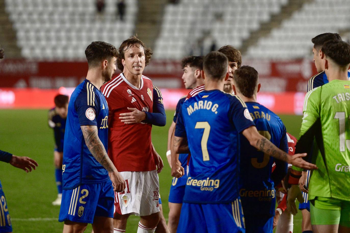 La victoria del Real Murcia frente al Recreativo Granada, en imágenes