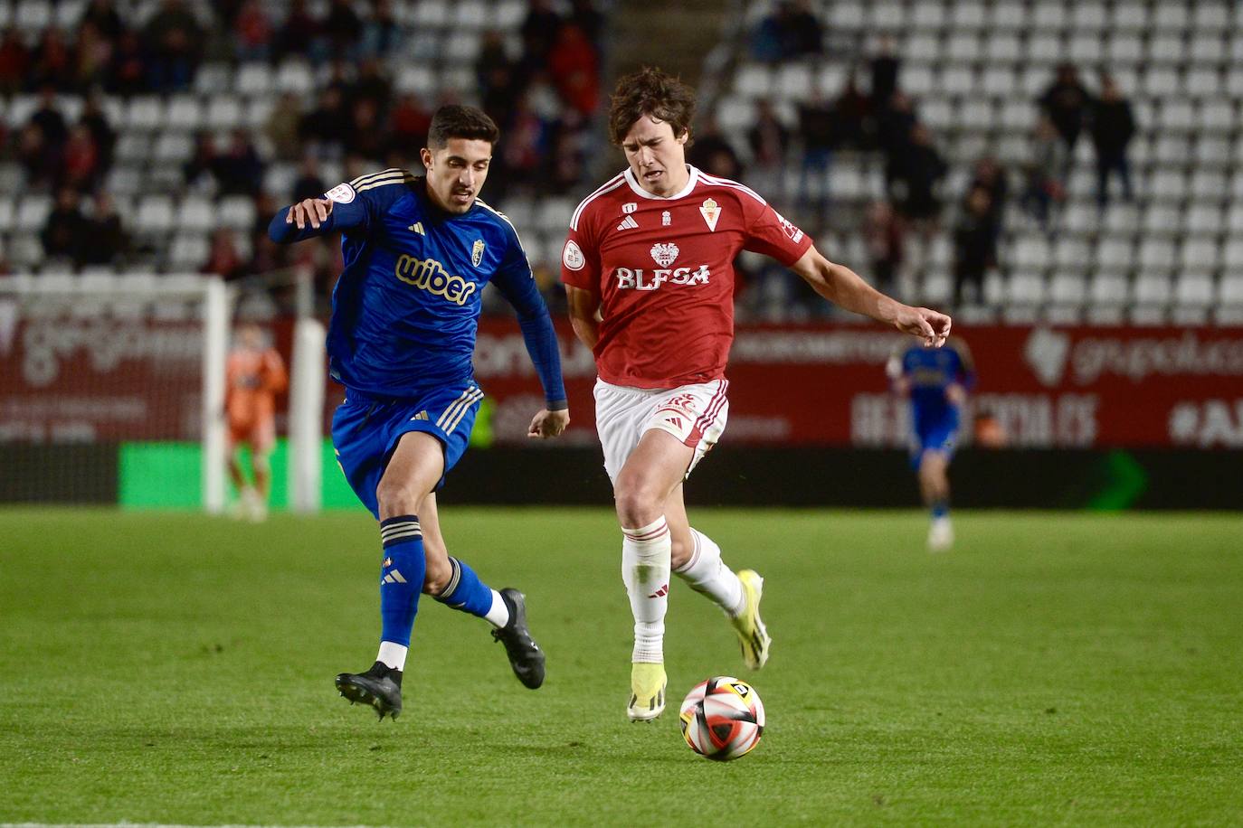 La victoria del Real Murcia frente al Recreativo Granada, en imágenes