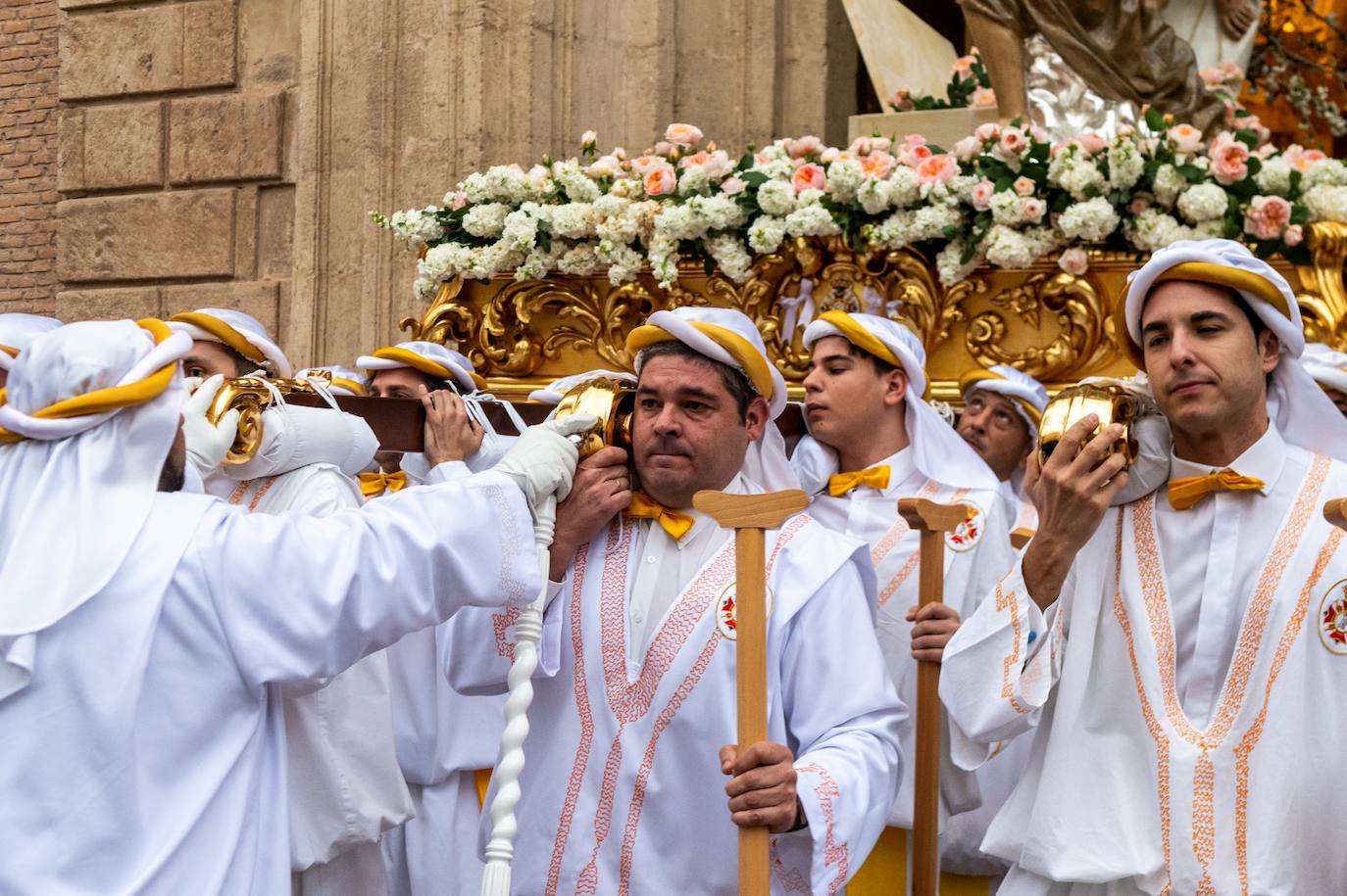 La procesión de Domingo de Resurrección en Murcia, suspendida, en imágenes