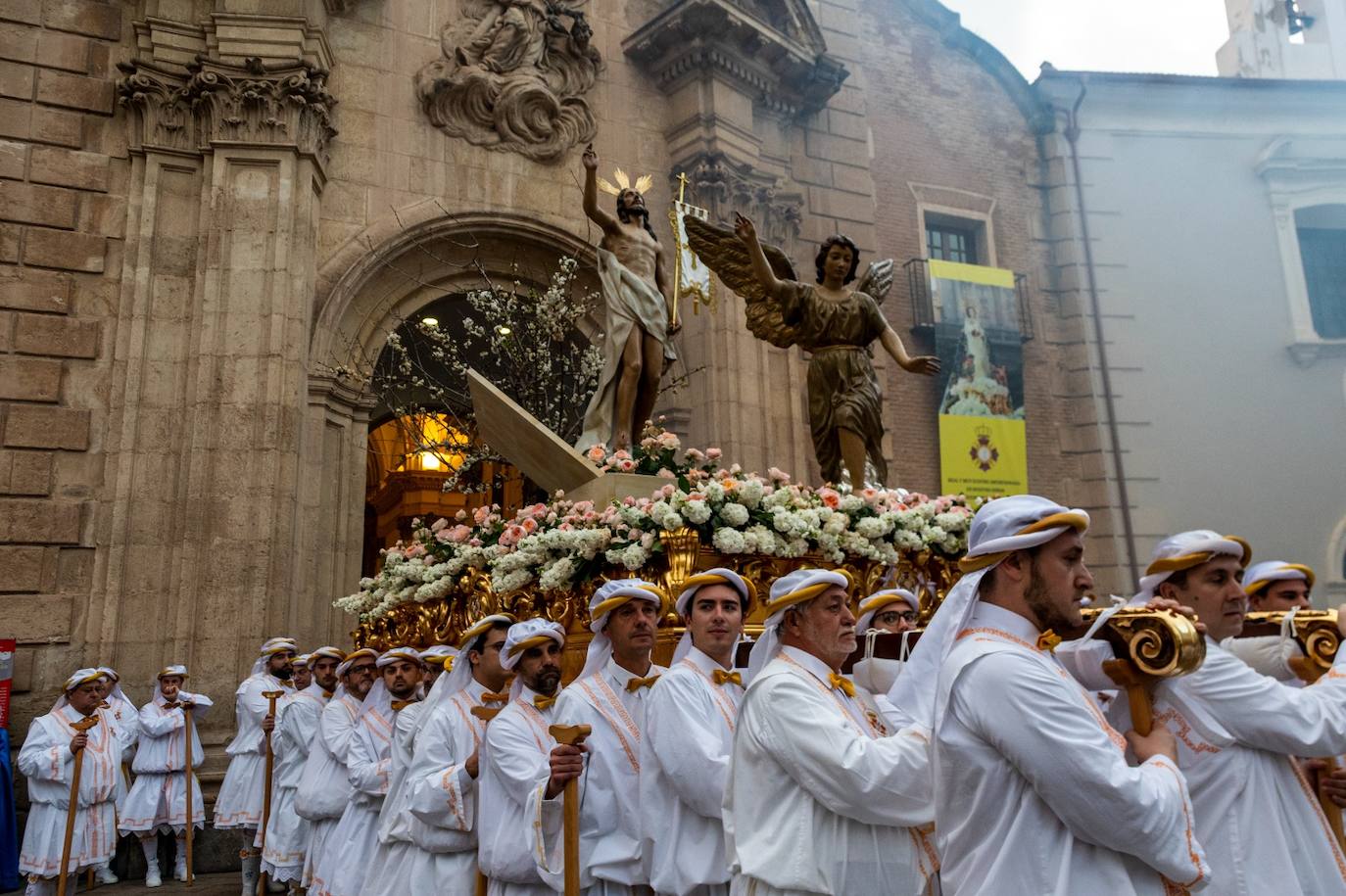 La procesión de Domingo de Resurrección en Murcia, suspendida, en imágenes