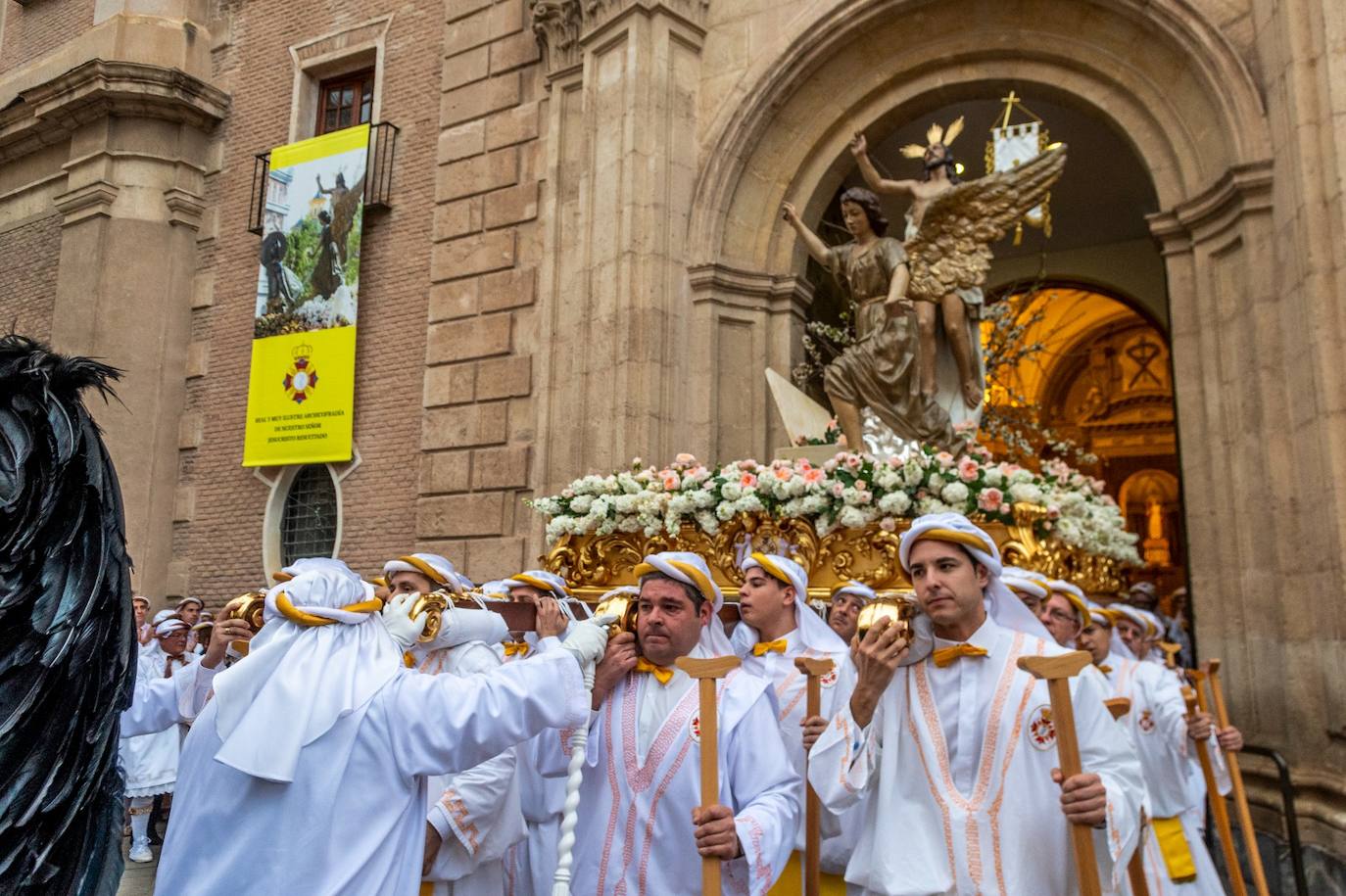 La procesión de Domingo de Resurrección en Murcia, suspendida, en imágenes