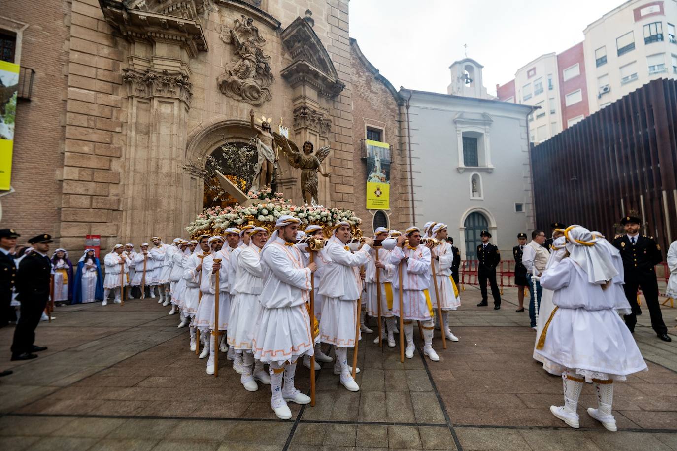 La procesión de Domingo de Resurrección en Murcia, suspendida, en imágenes