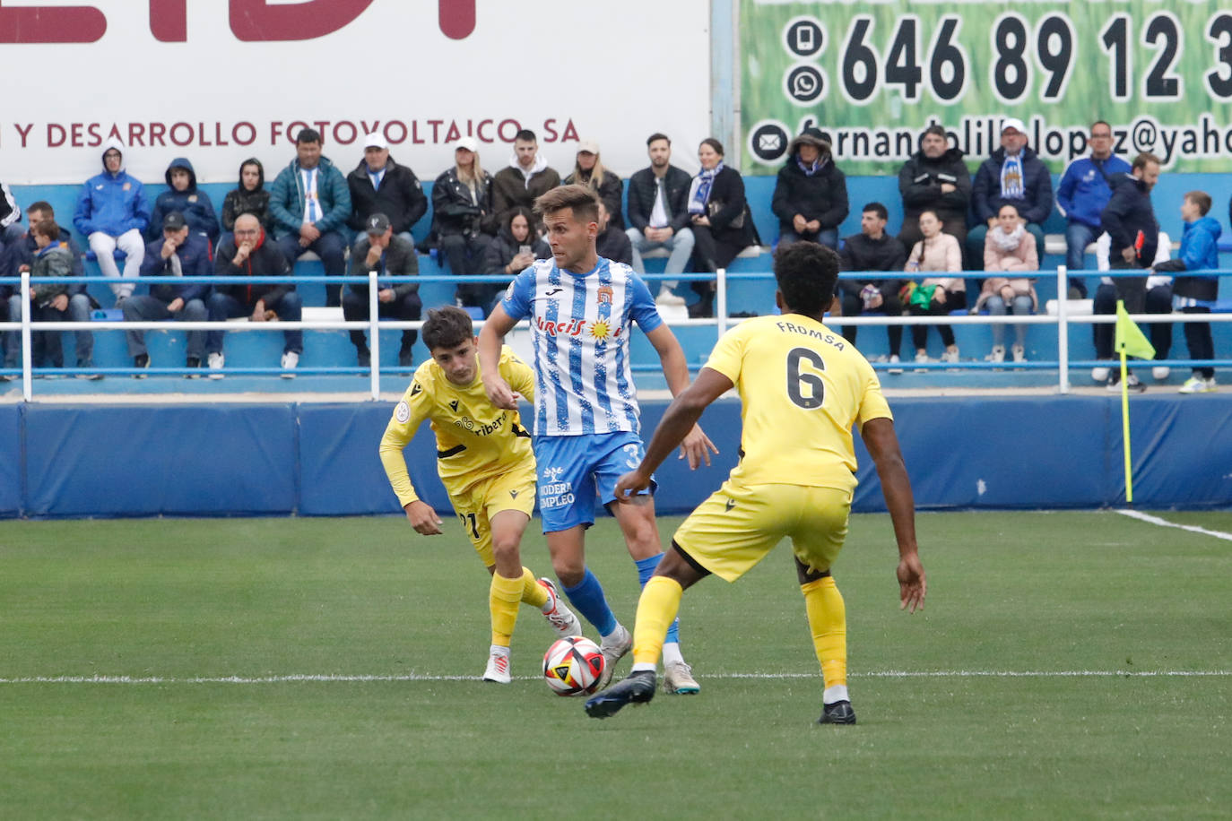 Las imágenes del Águilas-Cartagena B (1-1)