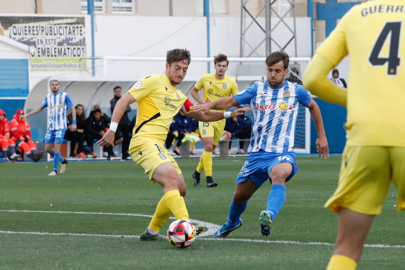 Las imágenes del Águilas-Cartagena B (1-1)