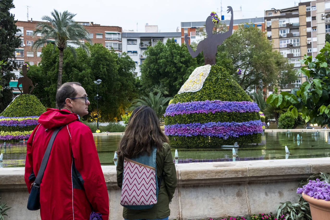 Las imágenes de la inauguración de los Jardines de Primavera en Murcia