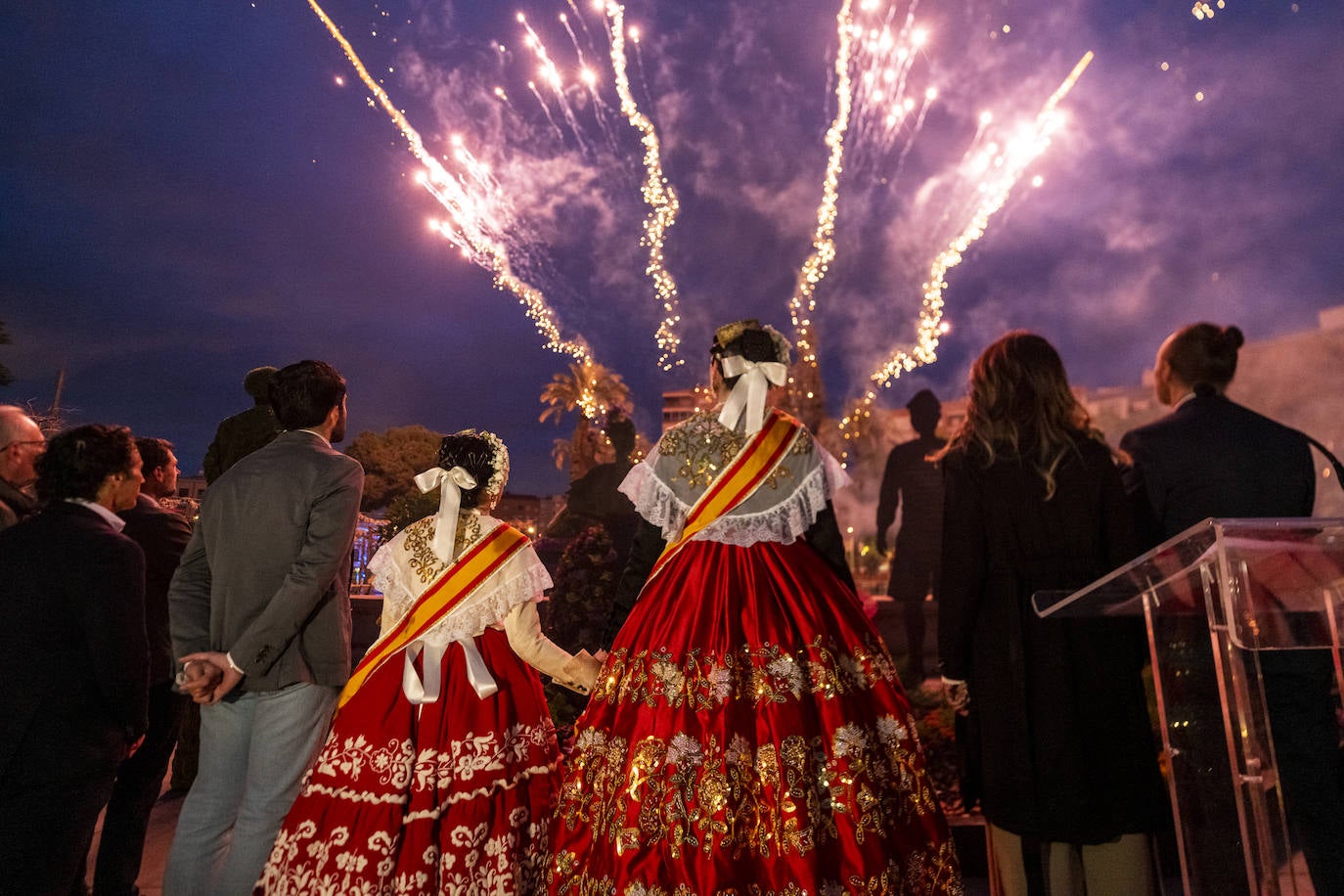 Las imágenes de la inauguración de los Jardines de Primavera en Murcia