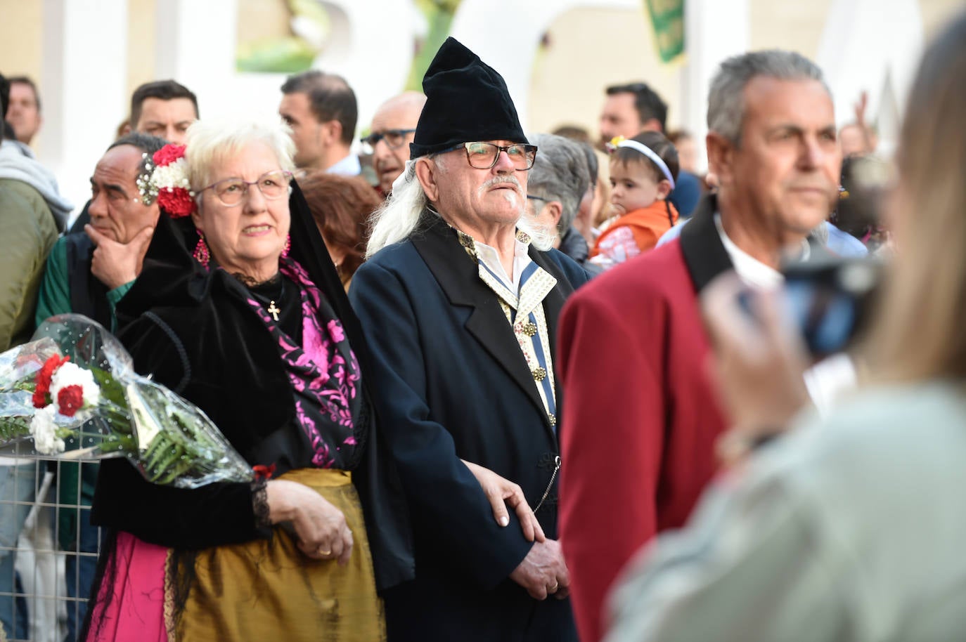 Las imágenes de la ofrenda floral a la Virgen de la Fuensanta