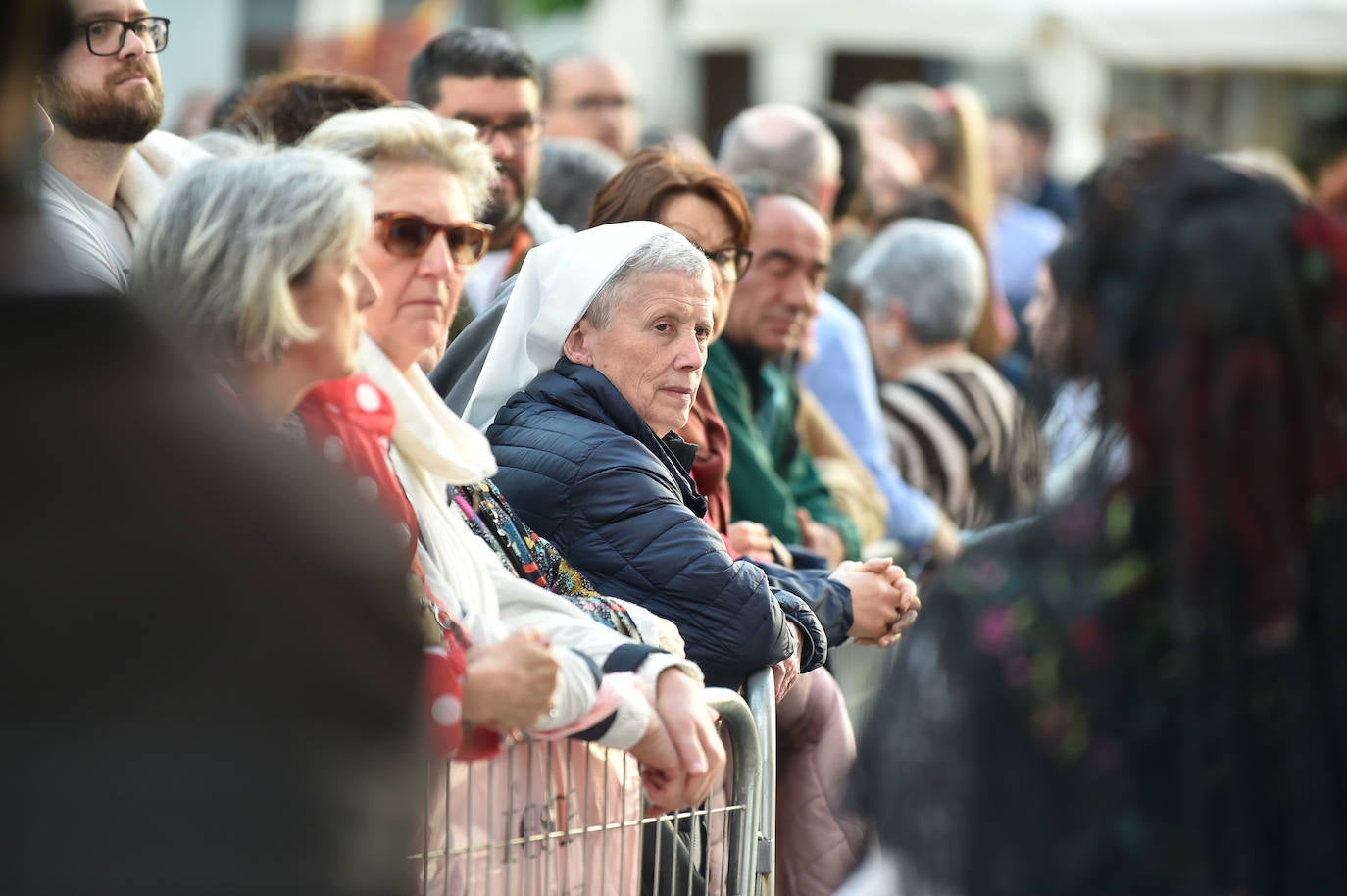 Las imágenes de la ofrenda floral a la Virgen de la Fuensanta