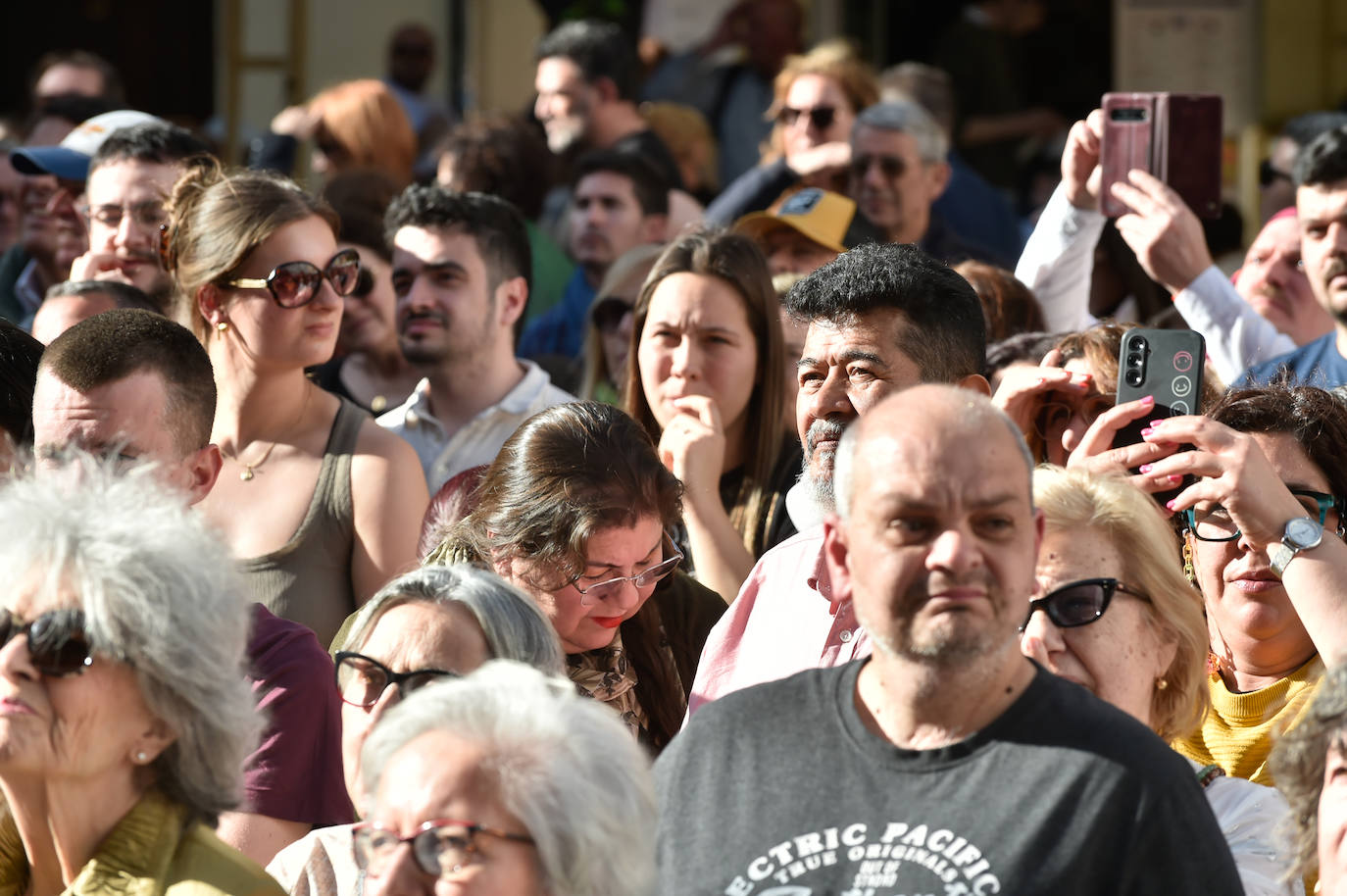 Las imágenes de la ofrenda floral a la Virgen de la Fuensanta