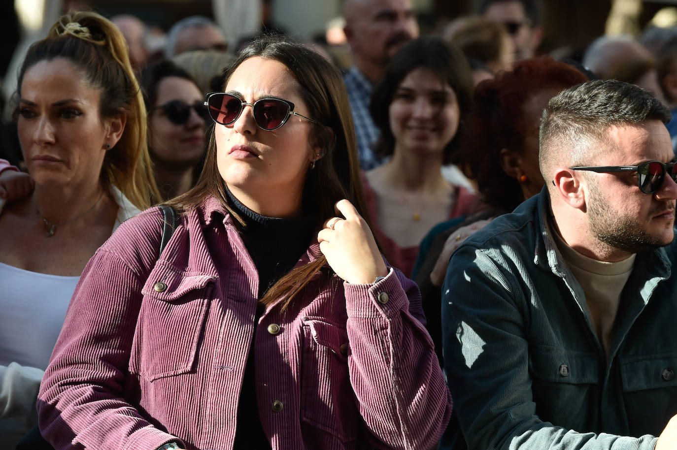 Las imágenes de la ofrenda floral a la Virgen de la Fuensanta