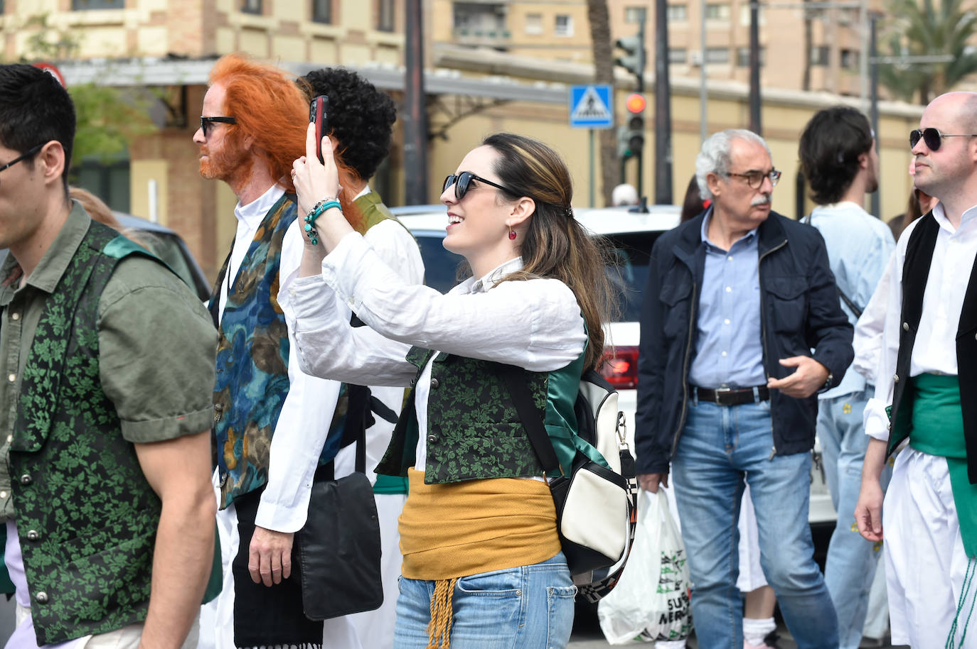 Las calles de Murcia rebosan en el Bando de la Huerta