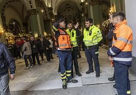 Cinco auxiliares de Protección Civil en Santa María.