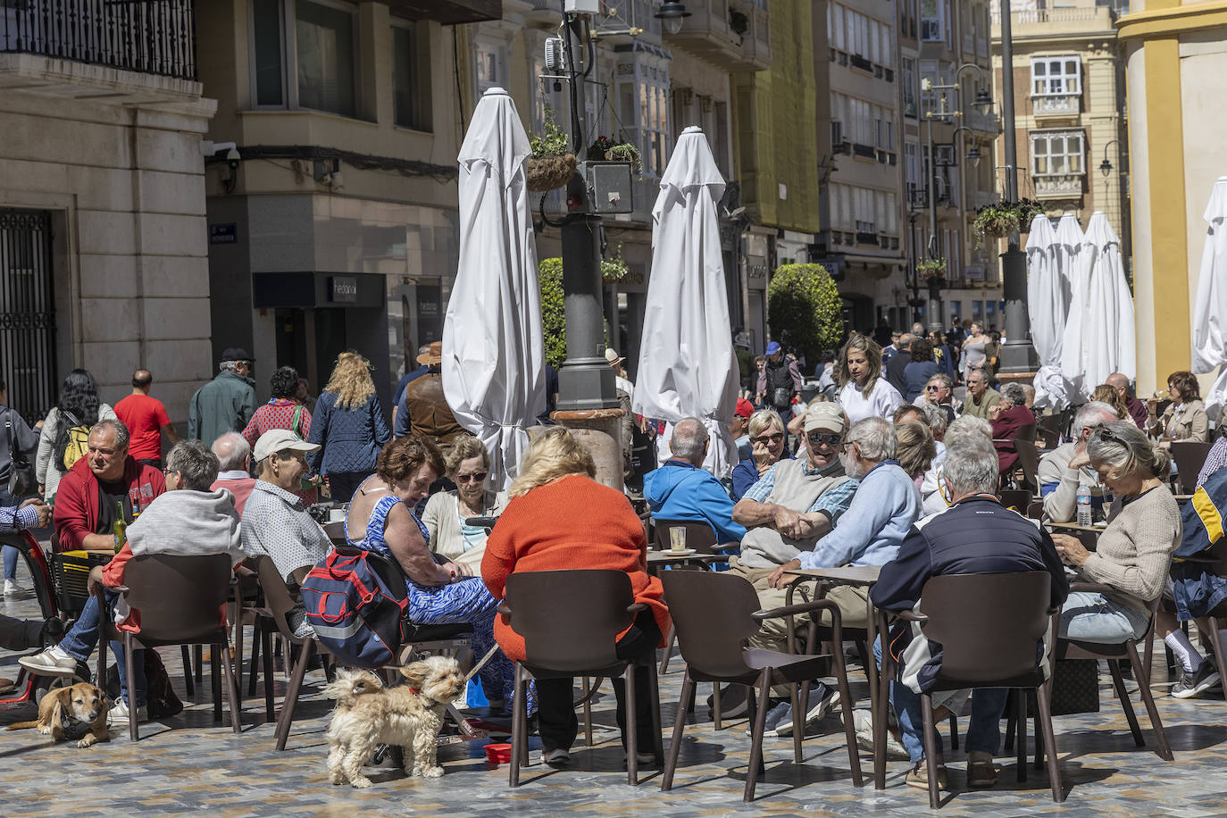 Gran afluencia de turistas en Cartagena