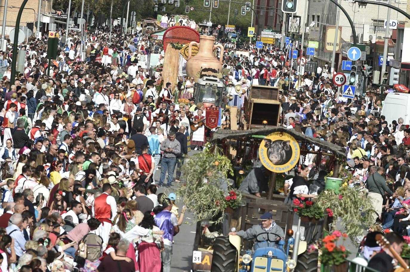 El desfile del Bando de la Huerta, en imágenes