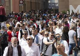 Las calles de Murcia rebosan en el Bando de la Huerta