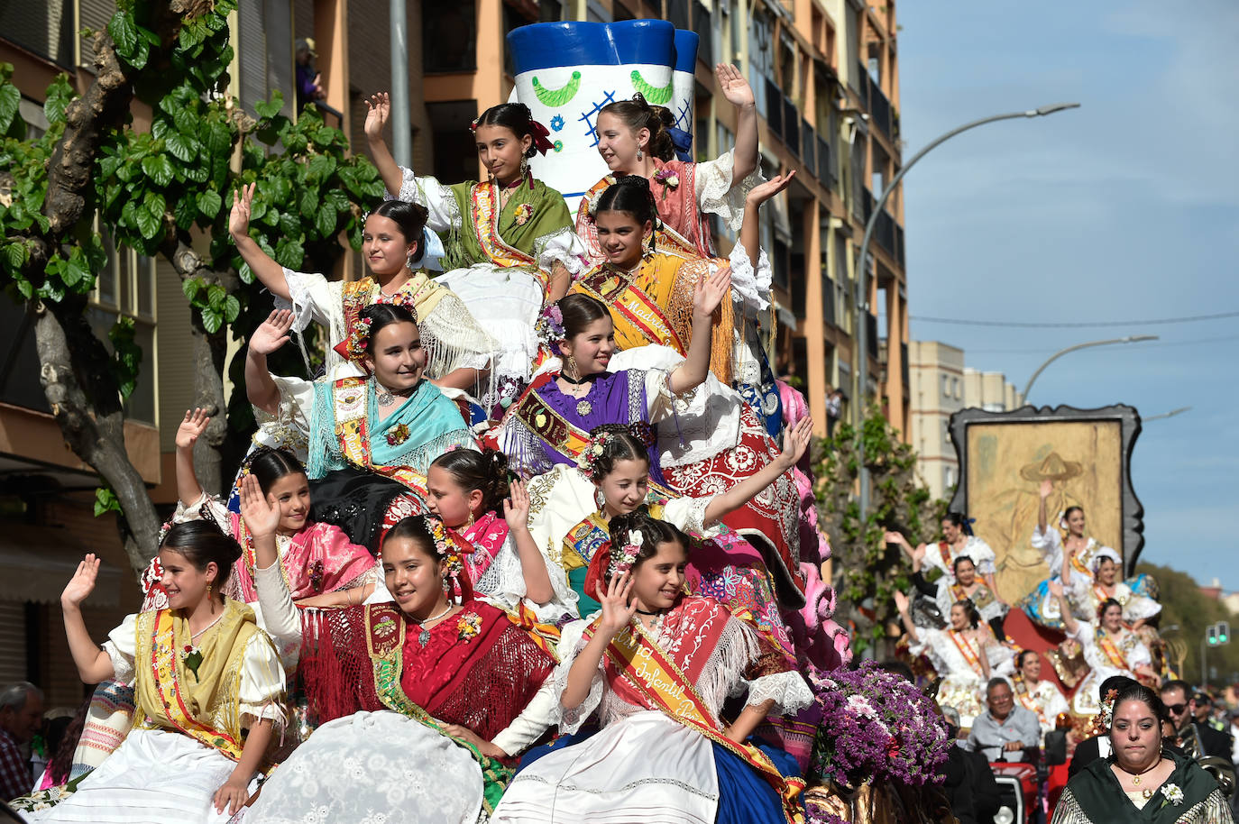 El desfile del Bando de la Huerta, en imágenes