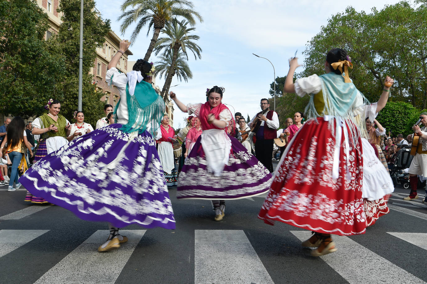 El desfile del Bando de la Huerta, en imágenes