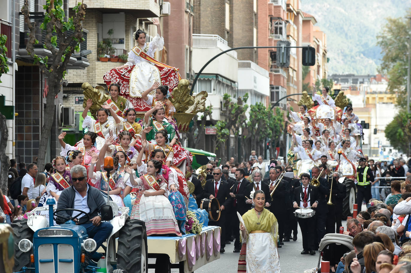 El desfile del Bando de la Huerta, en imágenes