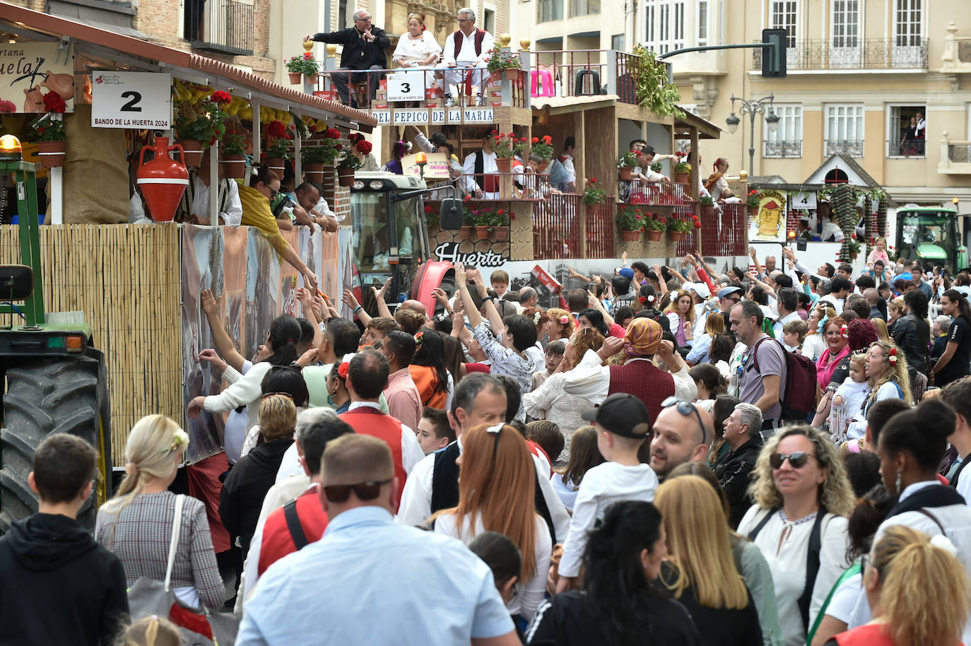 El desfile del Bando de la Huerta, en imágenes