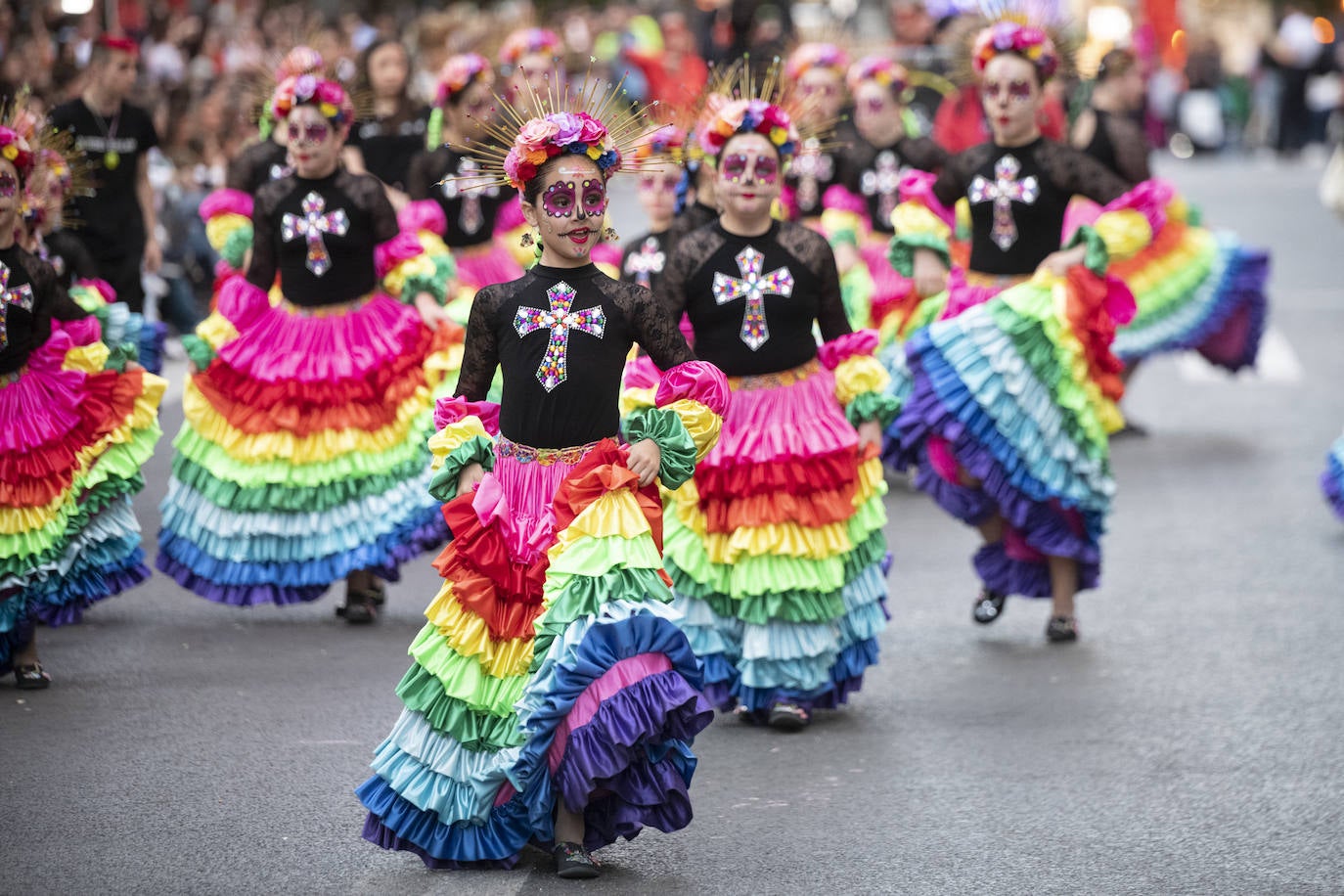 Desfile del Entierro infantil, en imágenes