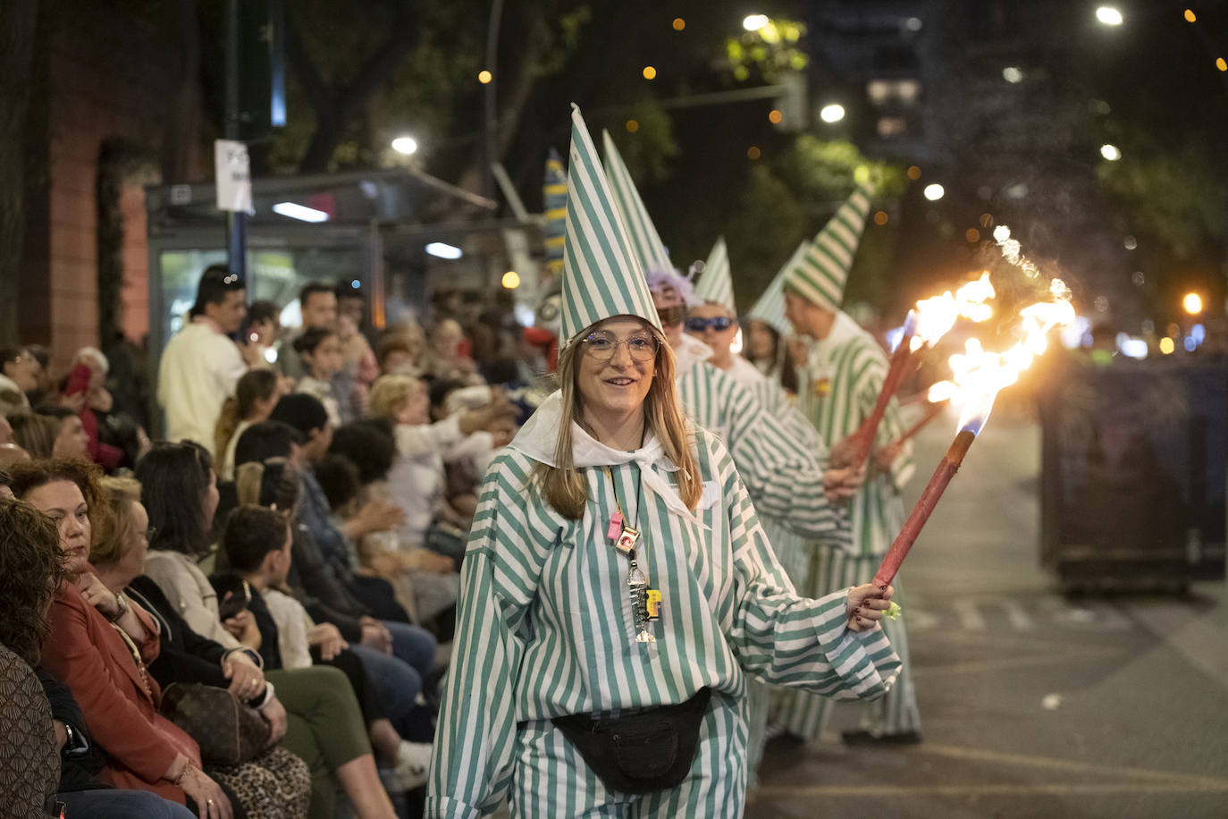 Desfile del Testamento de la Sardina de Murcia, en imágenes