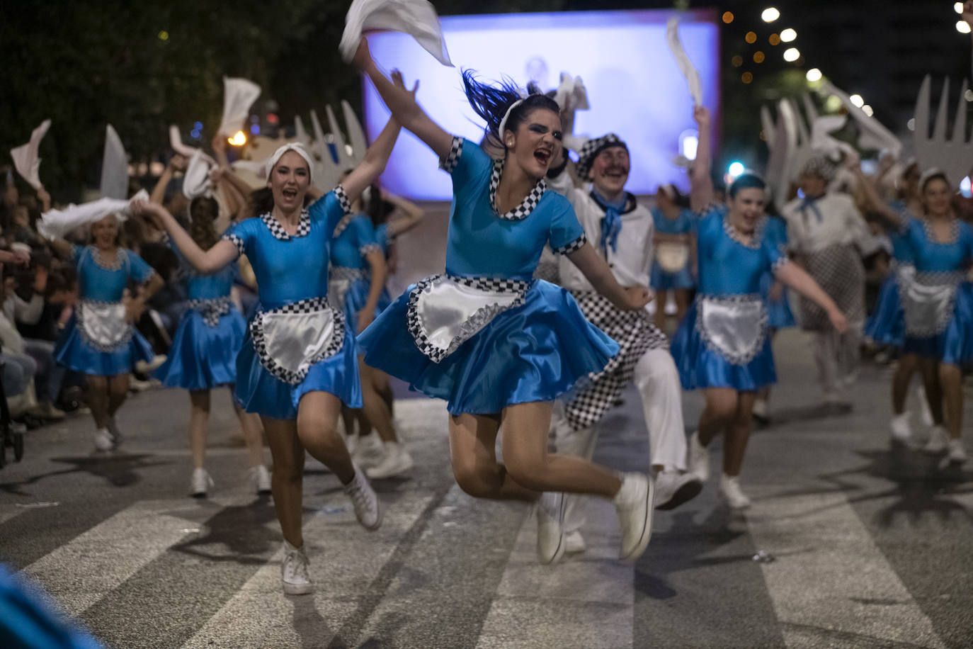 Desfile del Testamento de la Sardina de Murcia, en imágenes