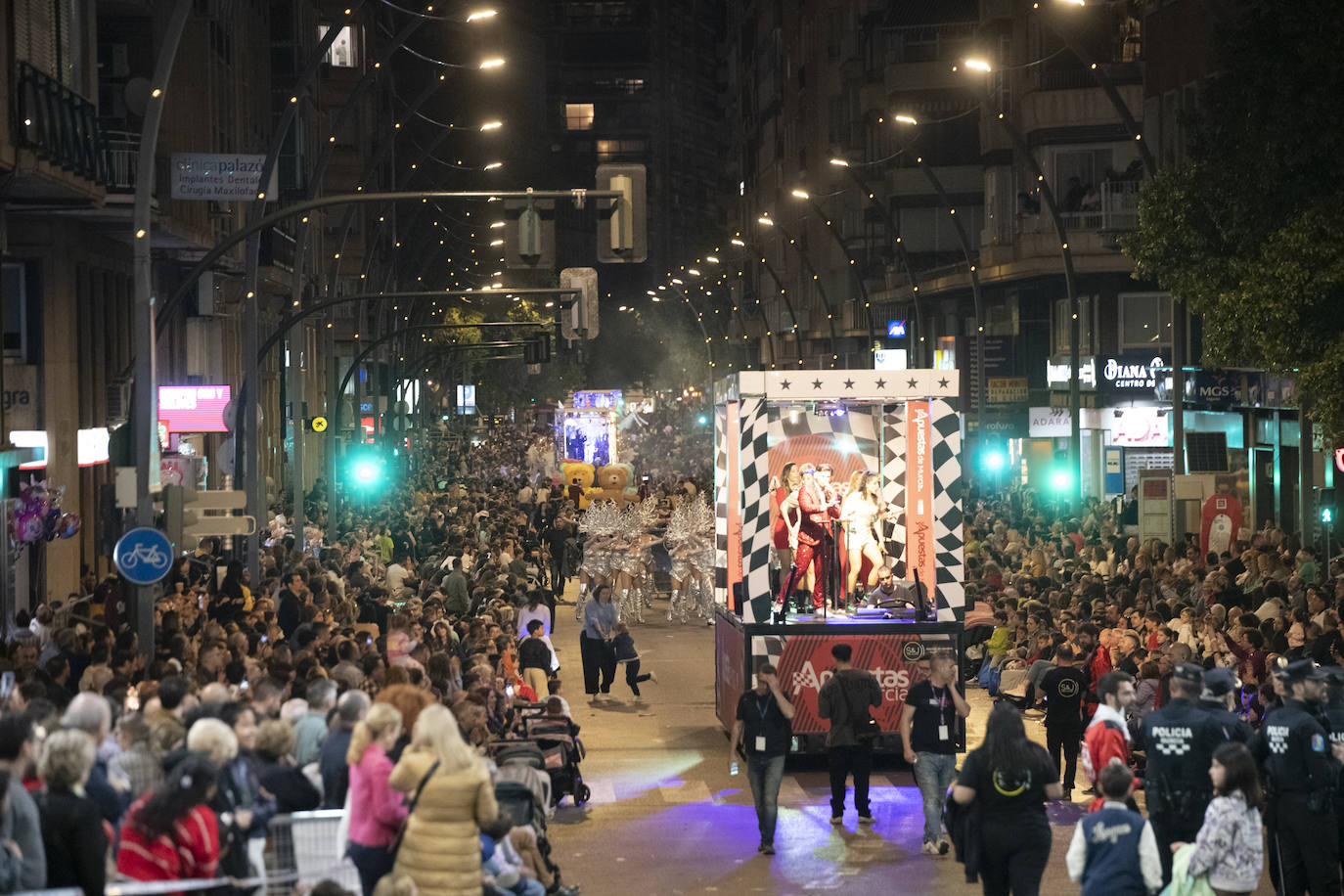 Desfile del Testamento de la Sardina de Murcia, en imágenes