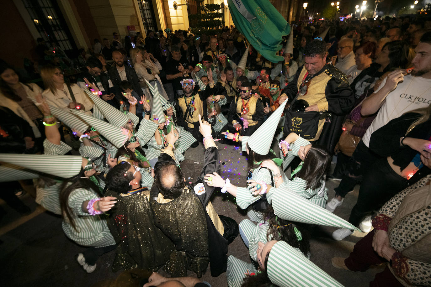 Desfile del Testamento de la Sardina de Murcia, en imágenes