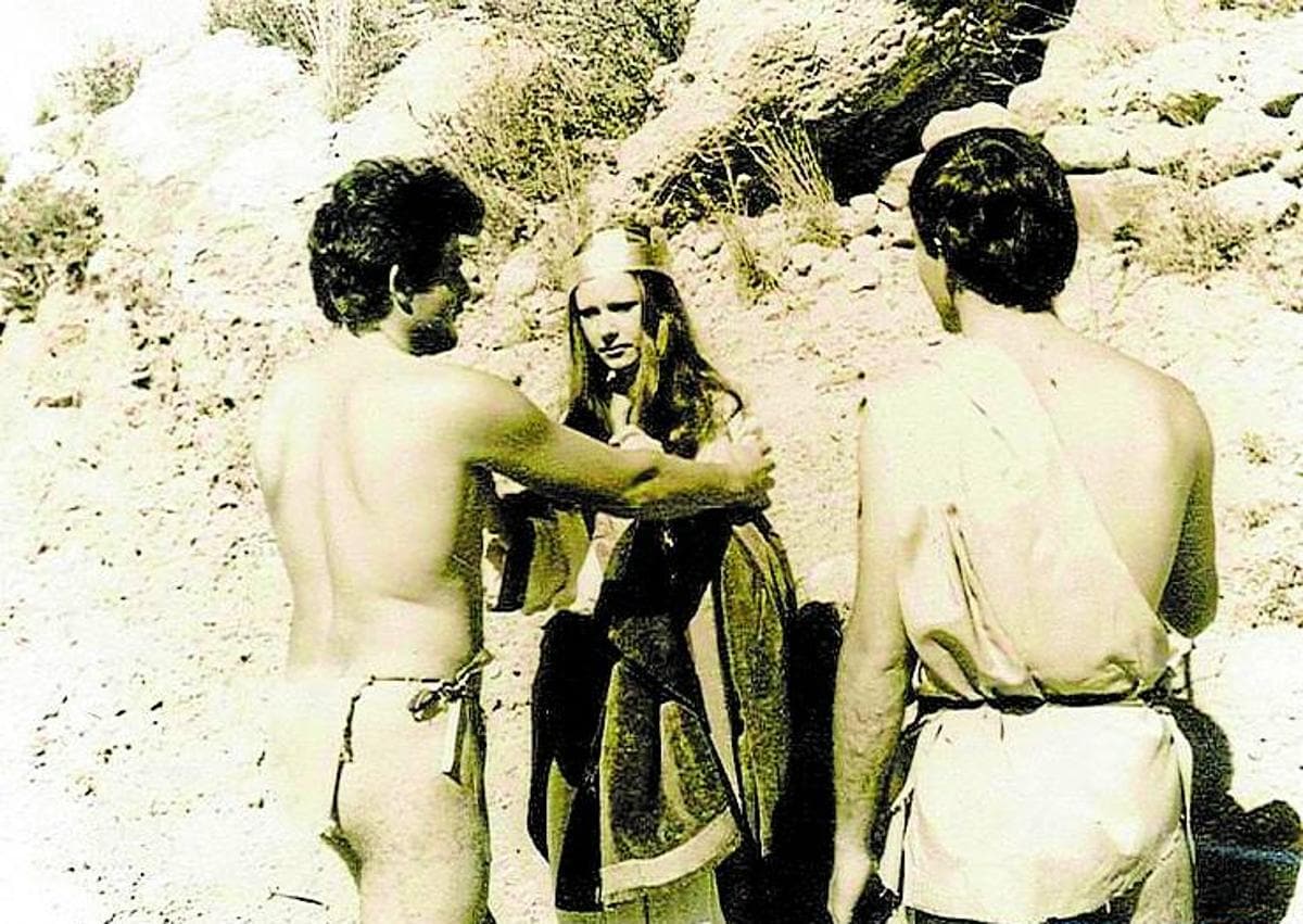 Secondary image 1 - Above: Juan Peñalver Salgado, in a photo from AS.  Below, scene from 'The Argonauts' and actor in 'The Passion According to Saint John'.