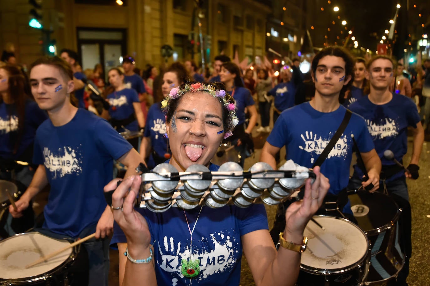 Las imágenes del desfile de la llegada de la Sardina a Murcia