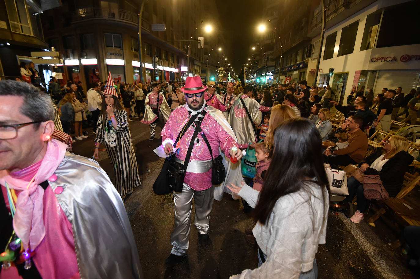 Las imágenes del desfile de la llegada de la Sardina a Murcia